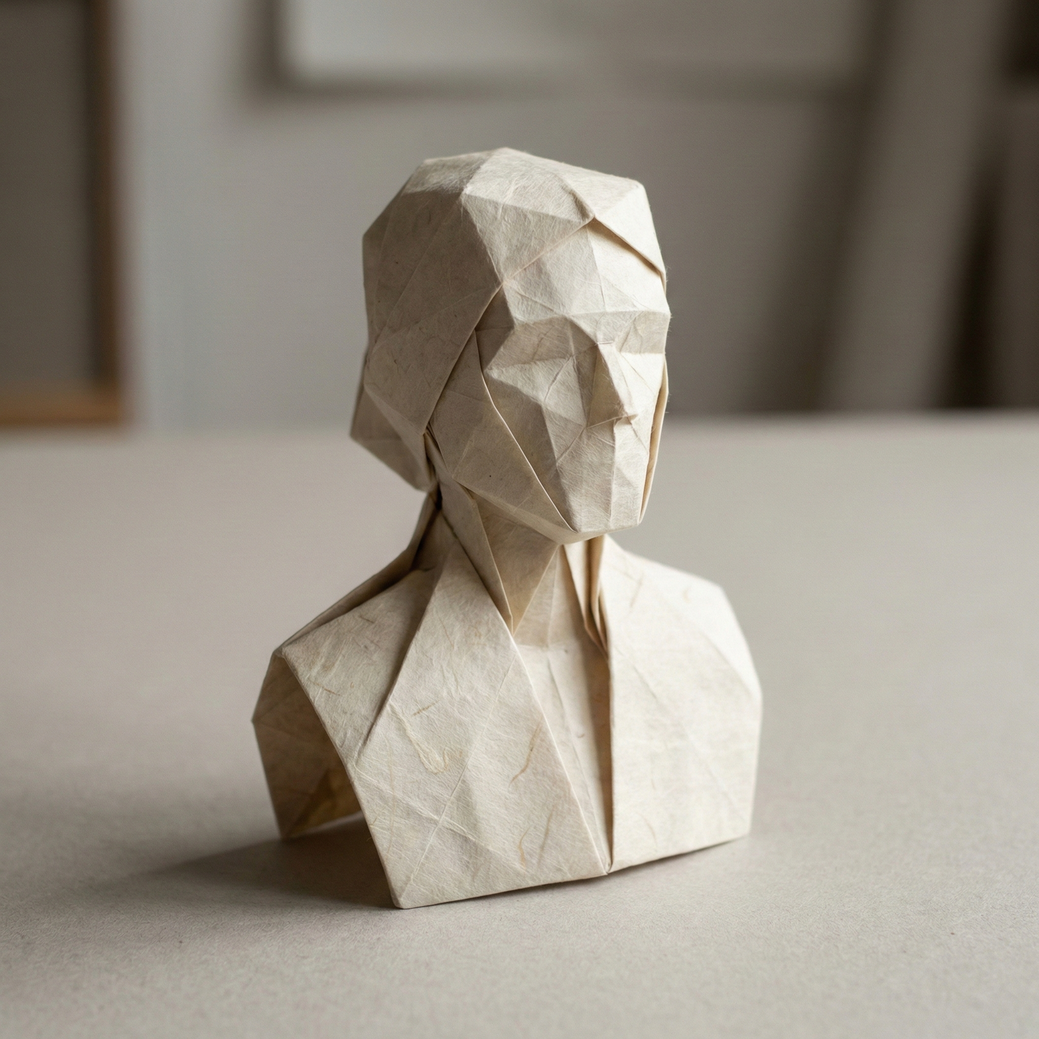 Photorealistic Origami Character Collectible