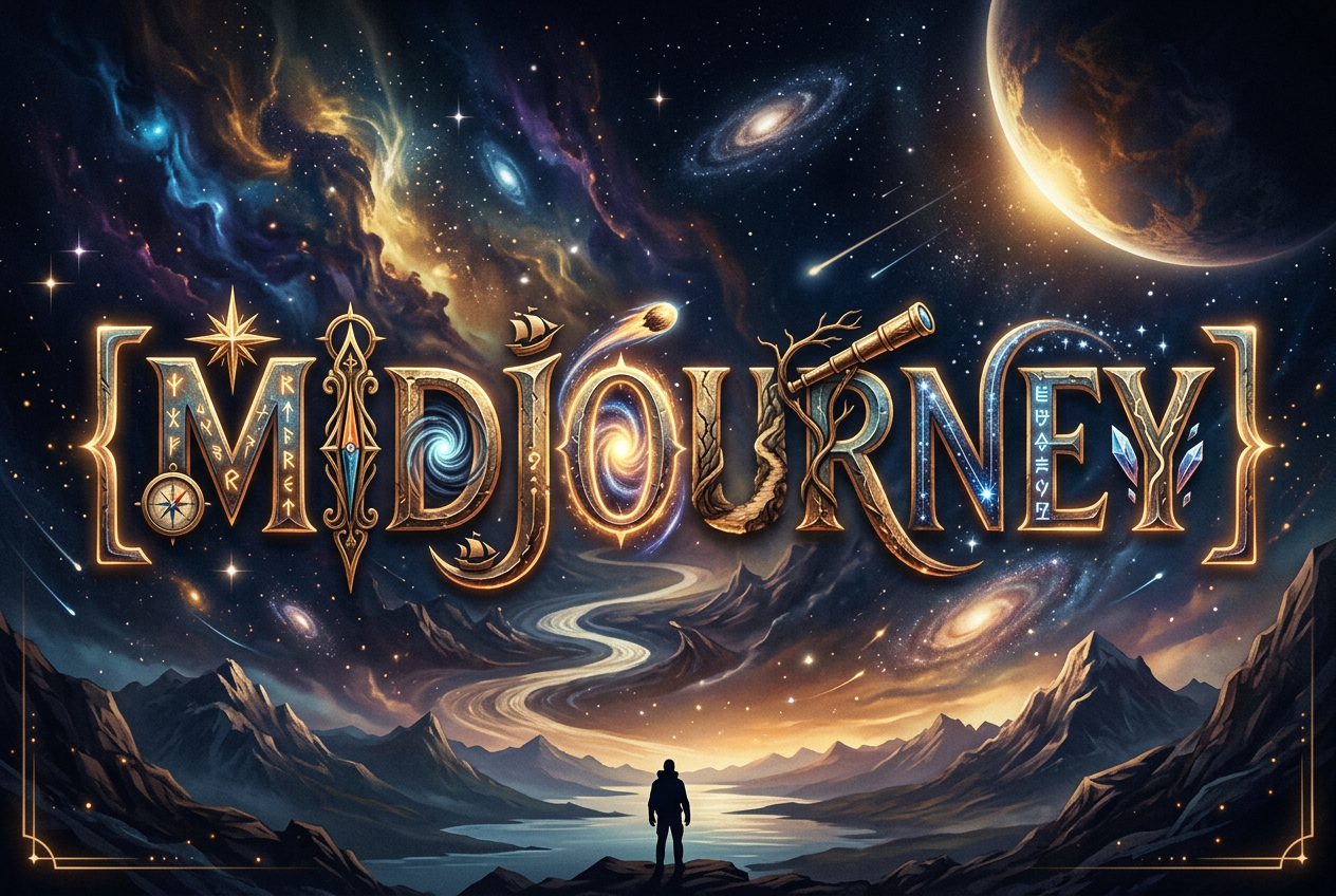 Midjourney Cinematic Decorative Title