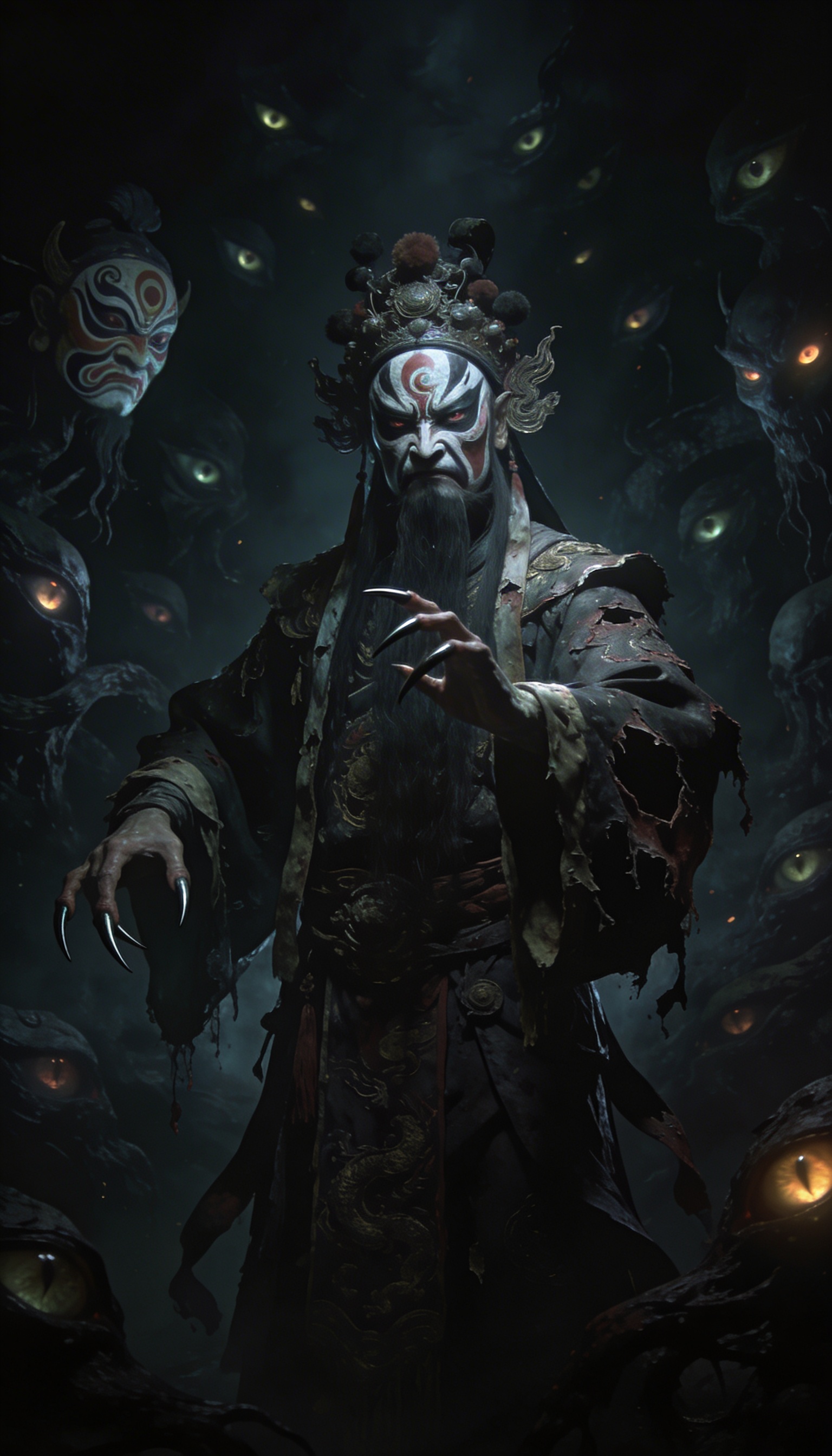Haunted Peking Opera Demon in Chinese Folk Horror