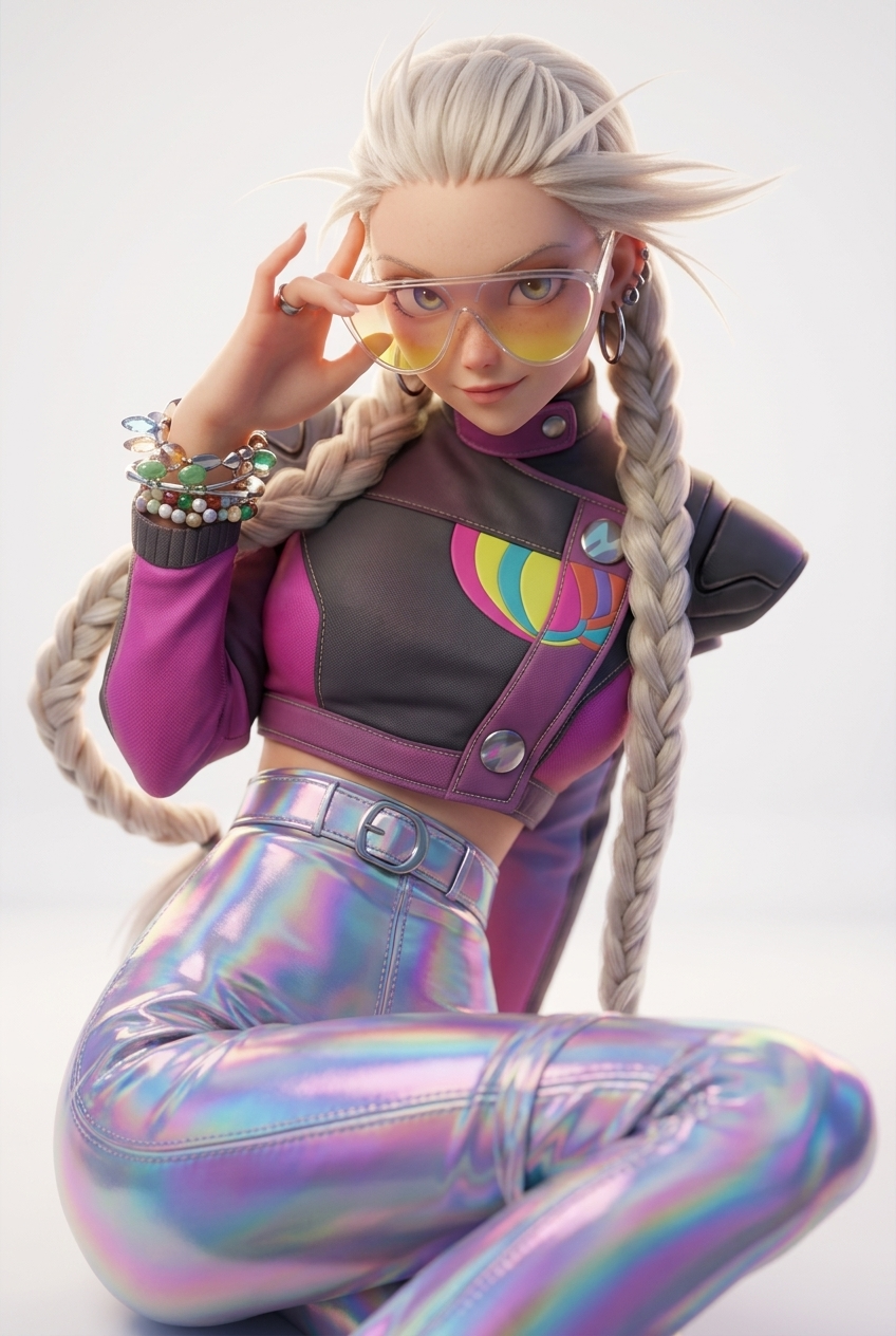 현대적 3D 애니메이션 렌더링 템플릿