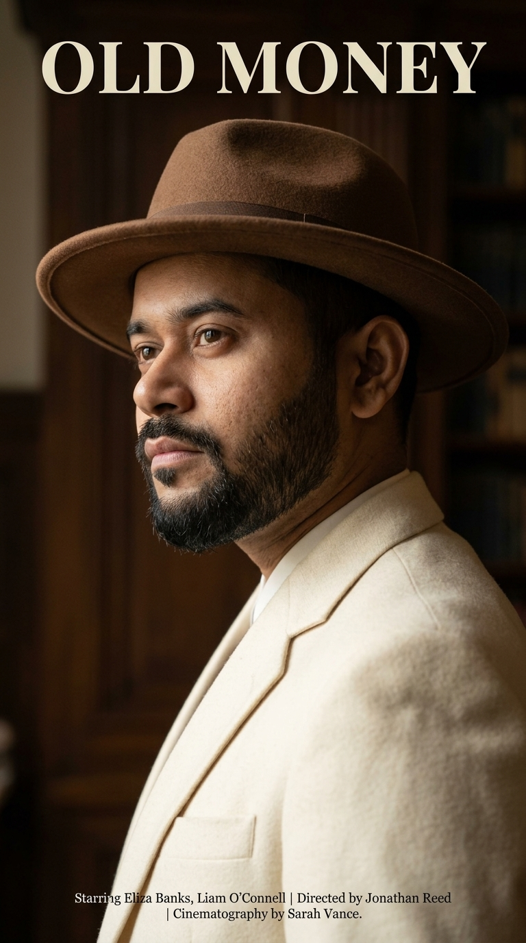 Old Money Gentleman in a Fedora Editorial