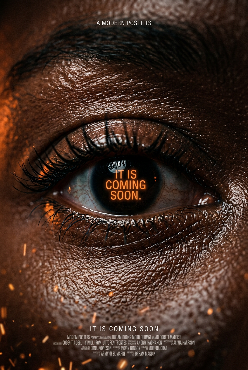 Fiery Future Reflected in an Eye