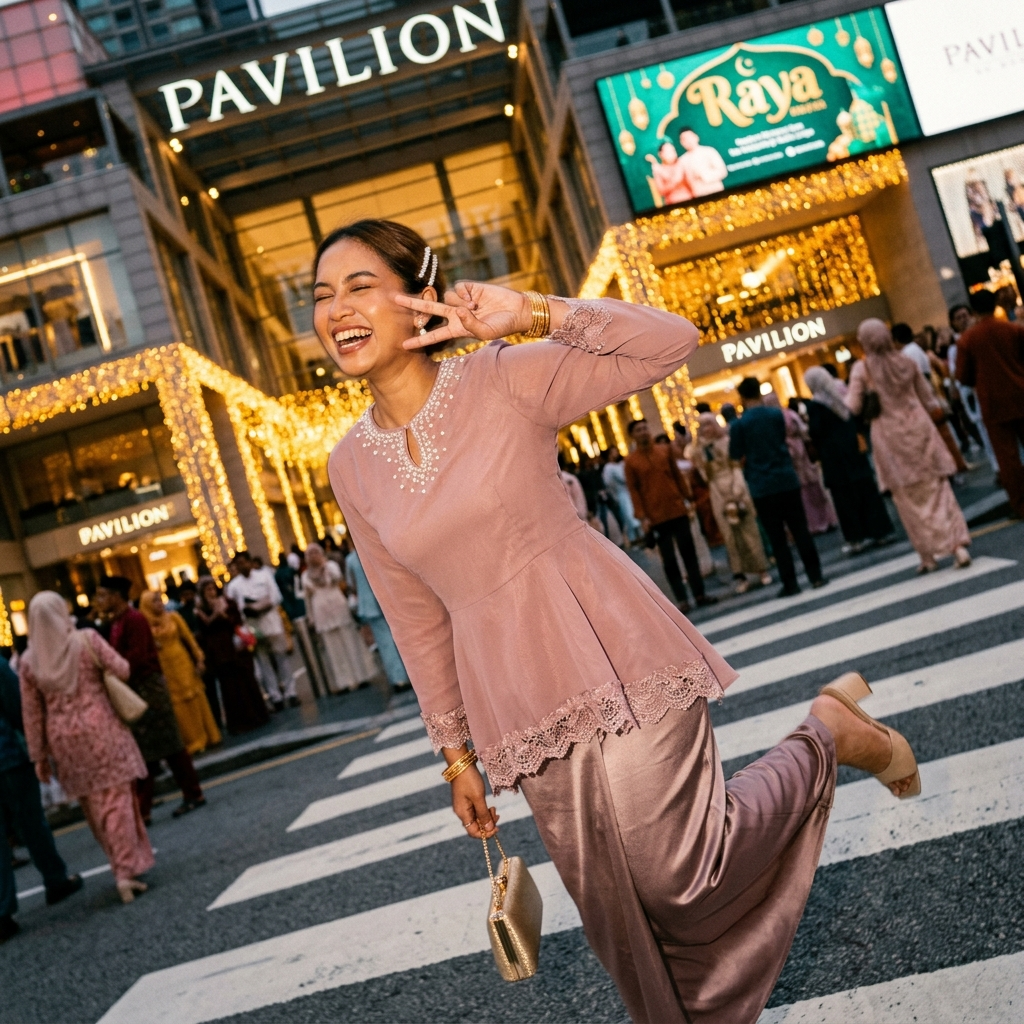 Raya Street Portrait at Bukit Bintang
