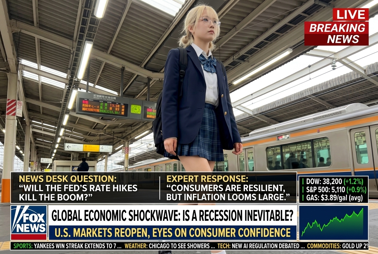 American Morning Financial News Broadcast