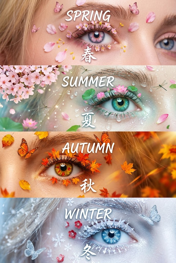 Eyes Through the Four Seasons
