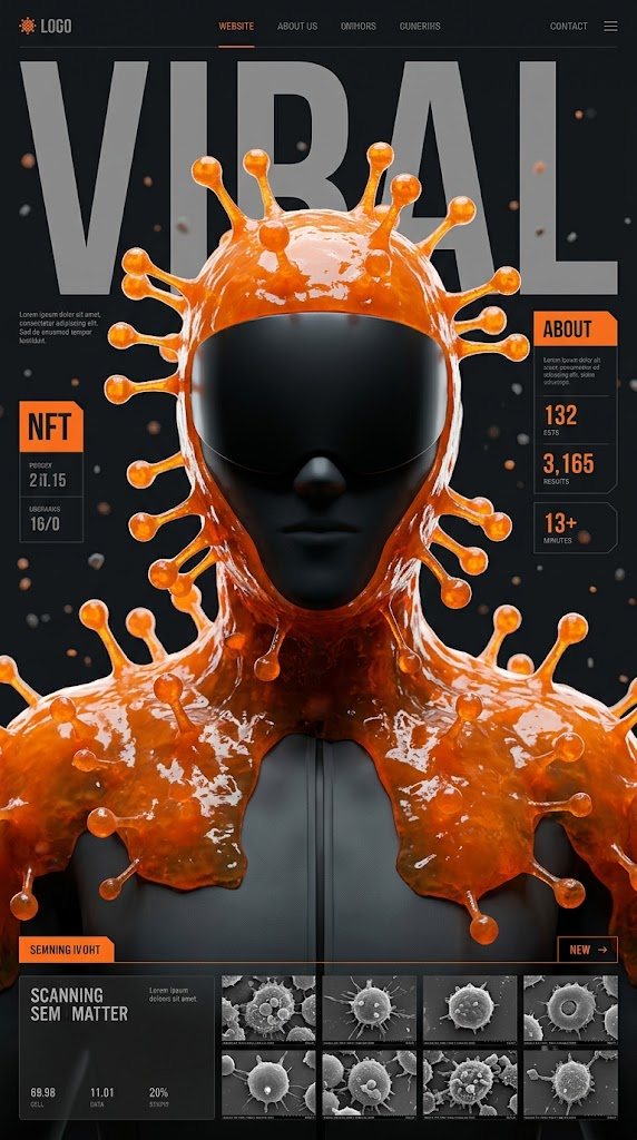 Viral Humanoid in a Cyber-Biology Interface