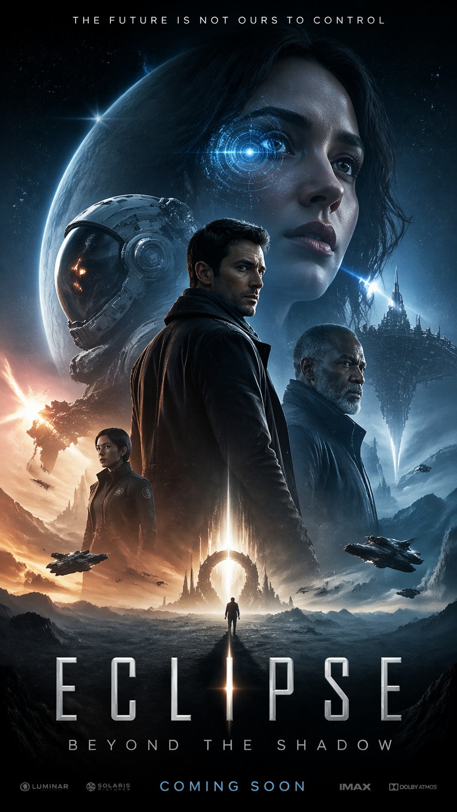 Science Fiction Movie Poster Template