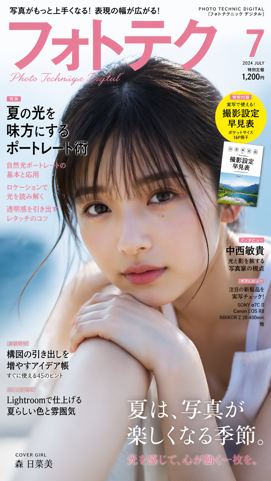 Vorlage für ein japanisches Fotomagazin-Cover
