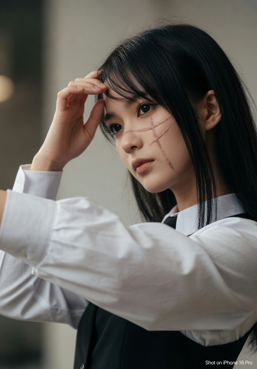 最新iPhone風の超リアル写真テンプレート