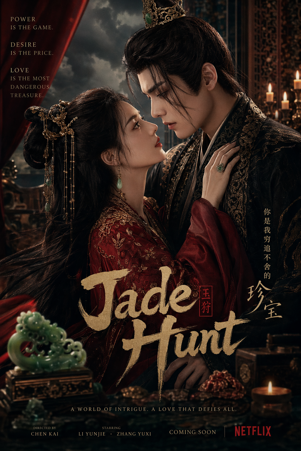 Seductive Jade Hunt Chinese Drama Poster