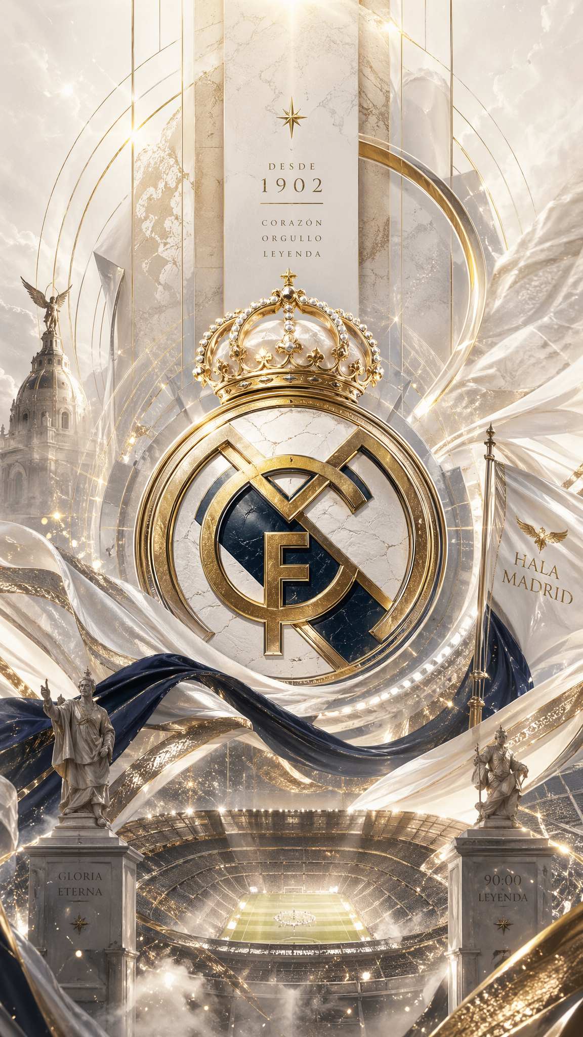 Premium Real Madrid Wallpaper Design
