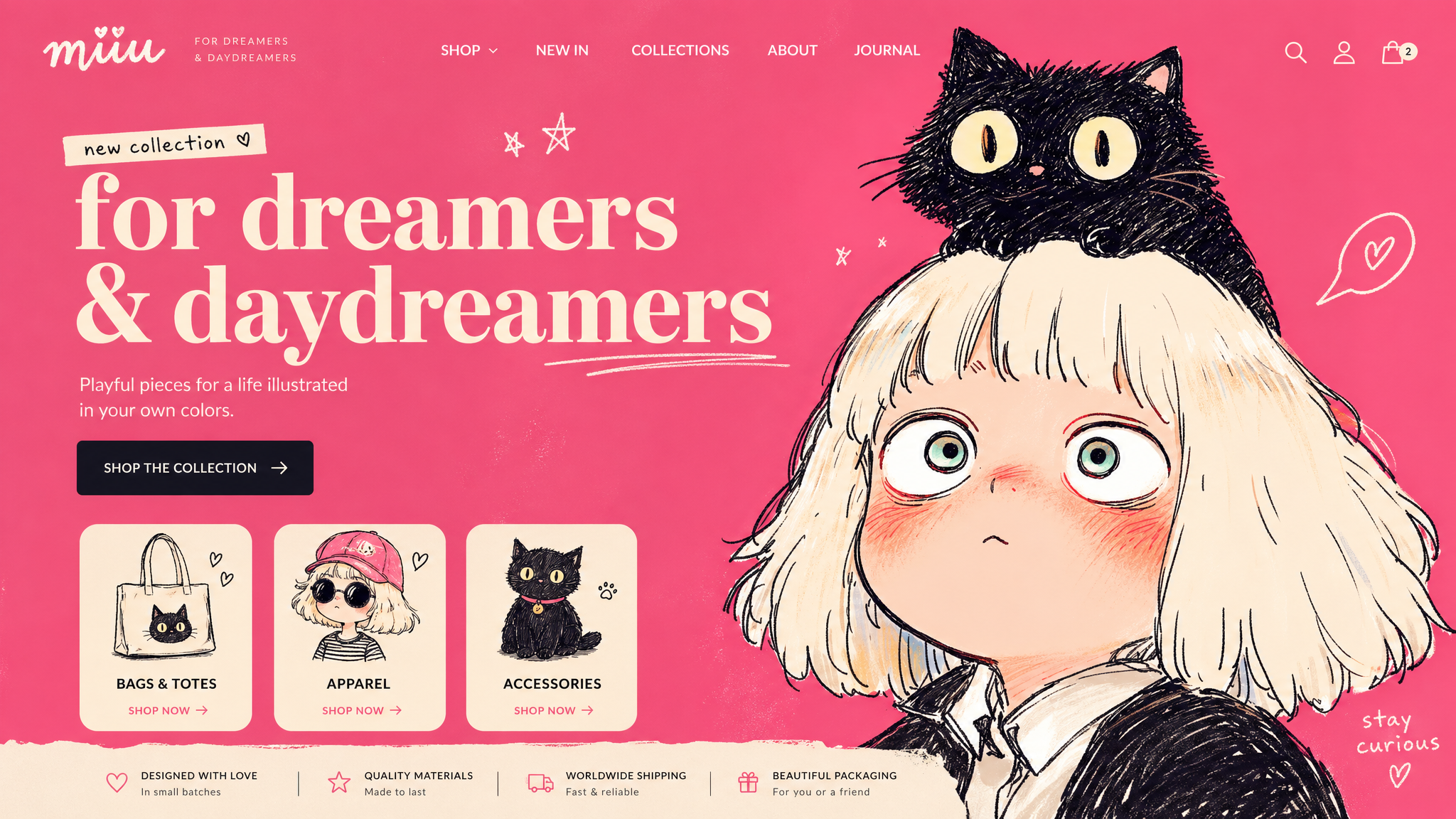 Reference-Inspired Landing Page Template