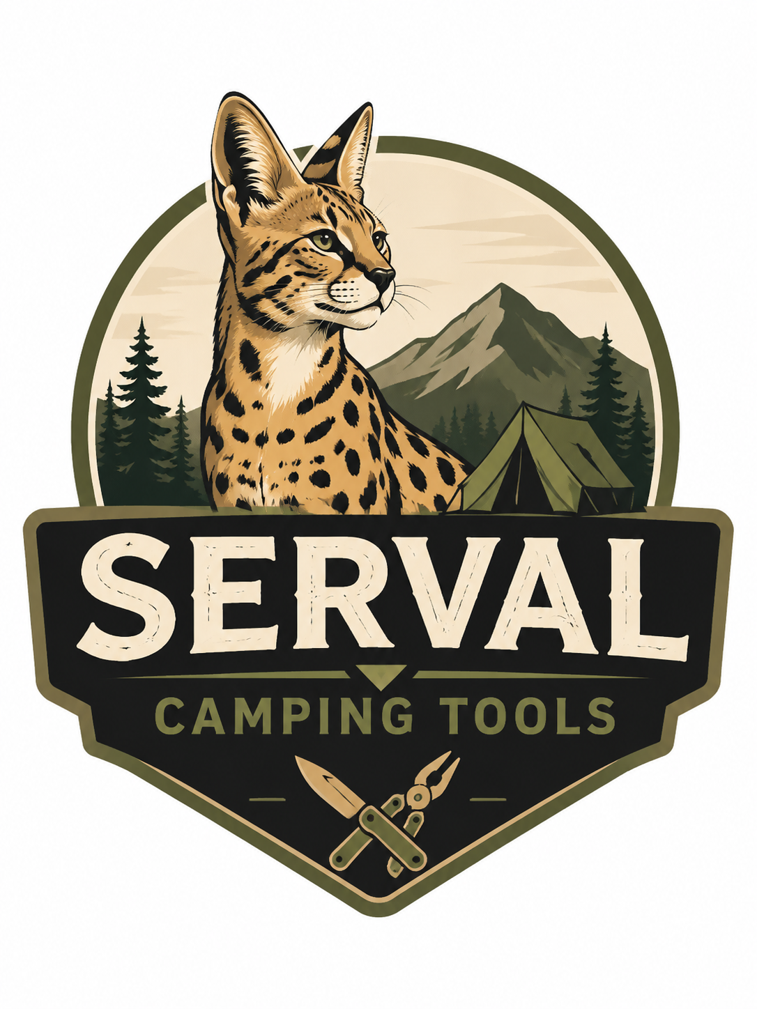 Serval Camping Tools Logo