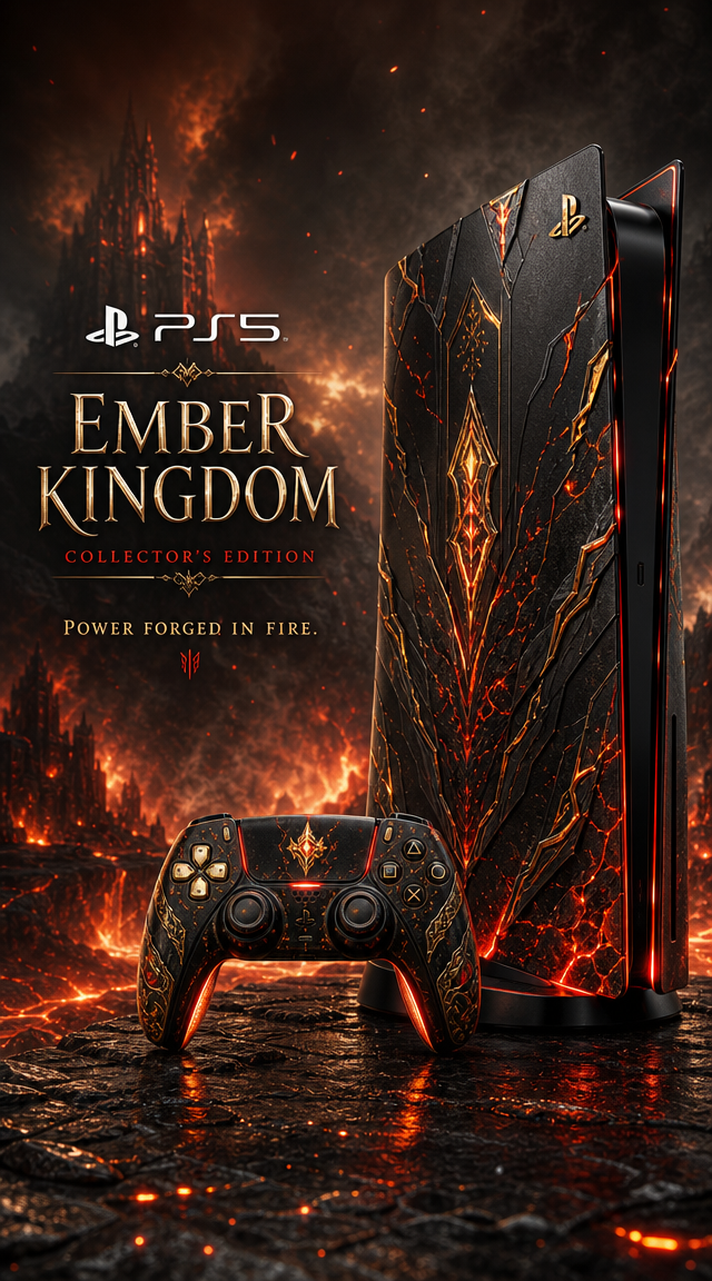 Custom PS5 Collector’s Edition Ad Template