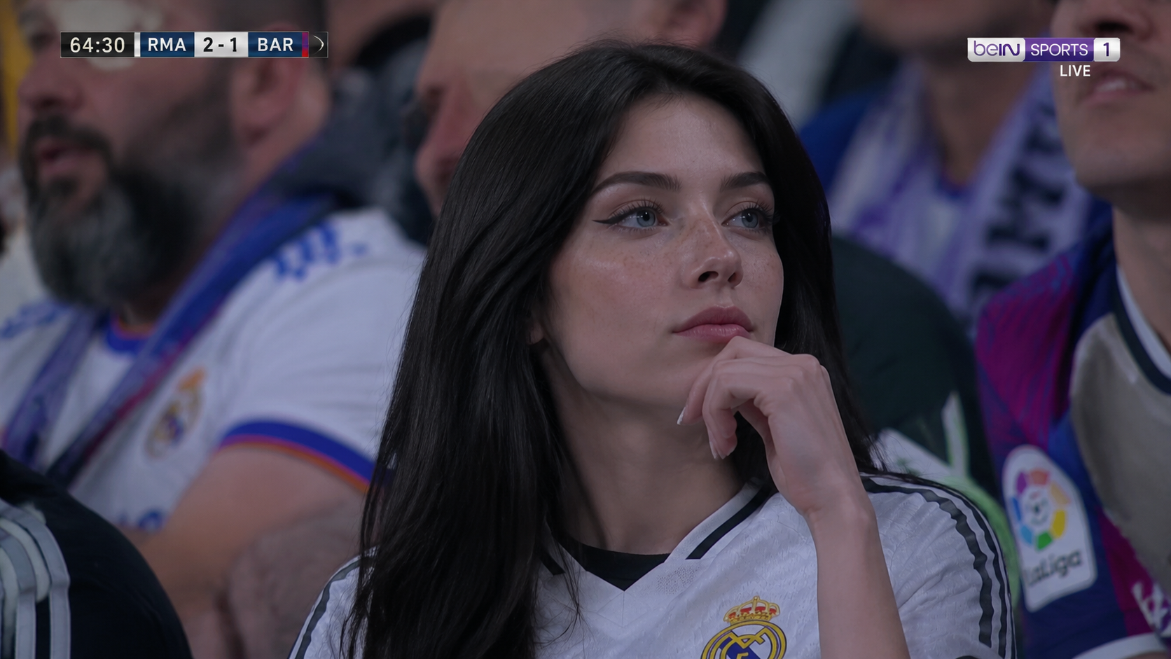 Real Madrid Fan at El Clásico