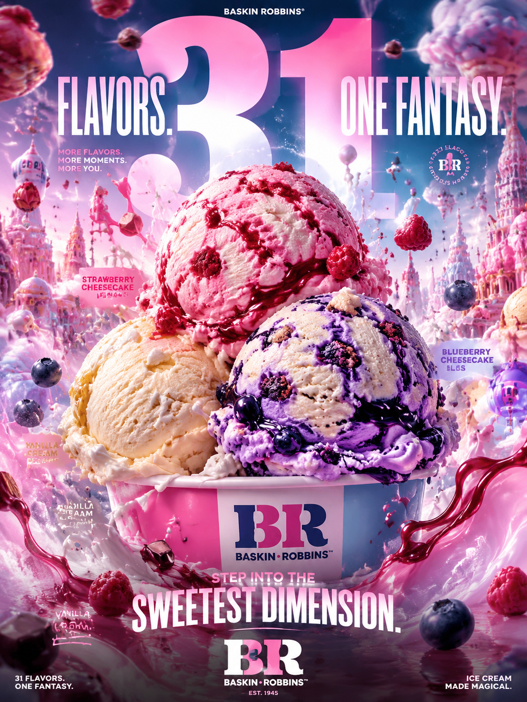 Baskin-Robbins Frozen Fantasy Campaign
