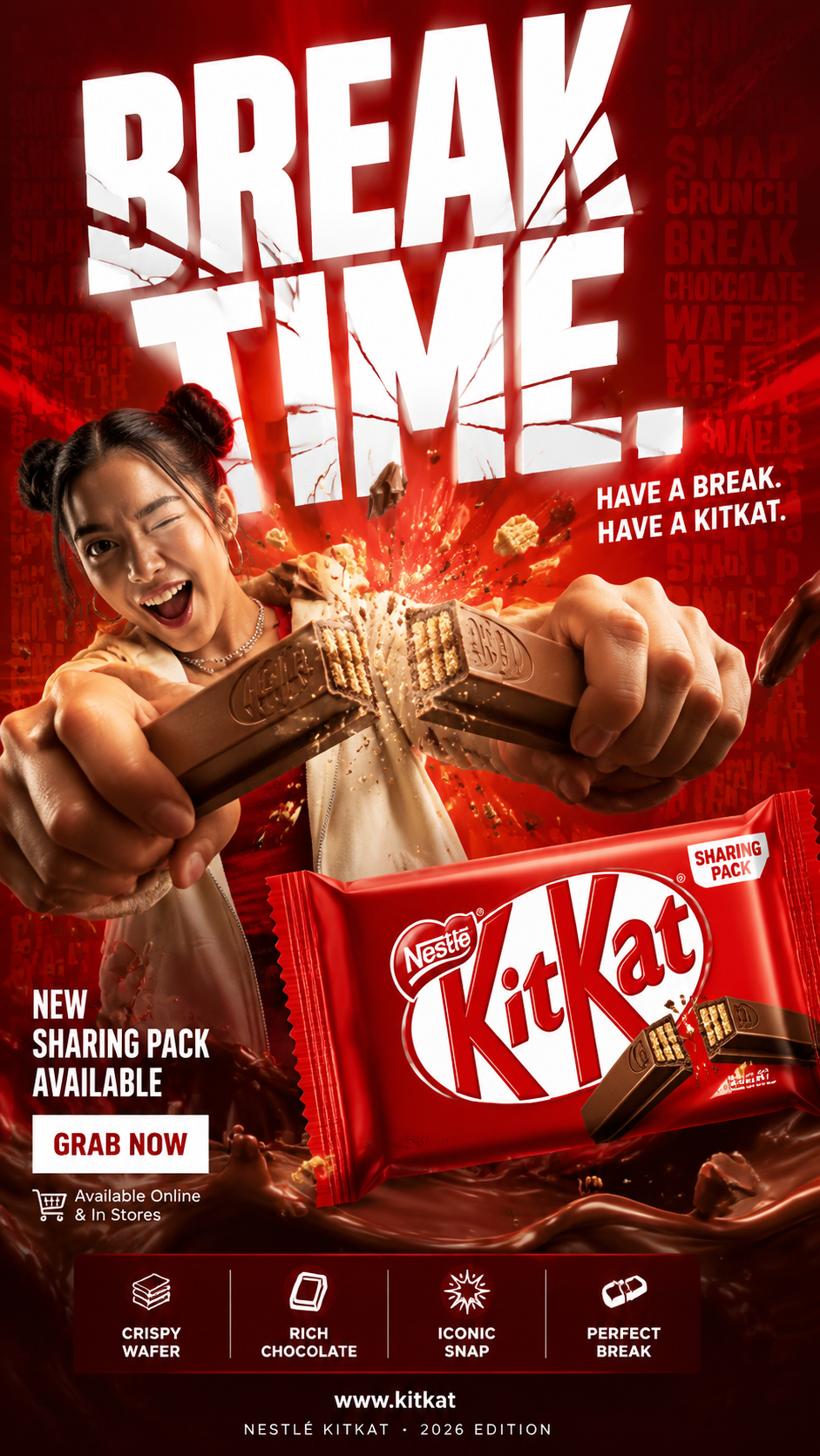 KitKat Snap Explosion Campaign