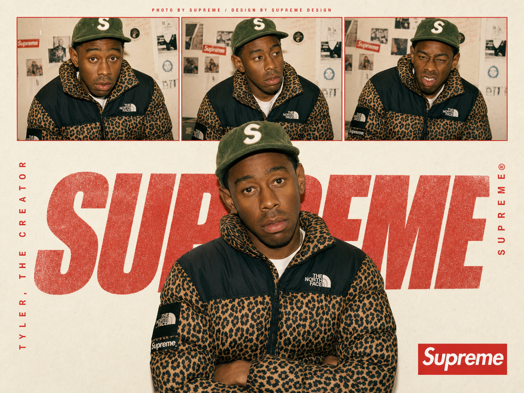 90s Streetwear Brand Poster Template