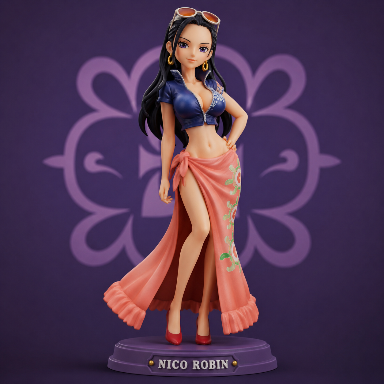 3D Vinyl Collectible Figurine Template