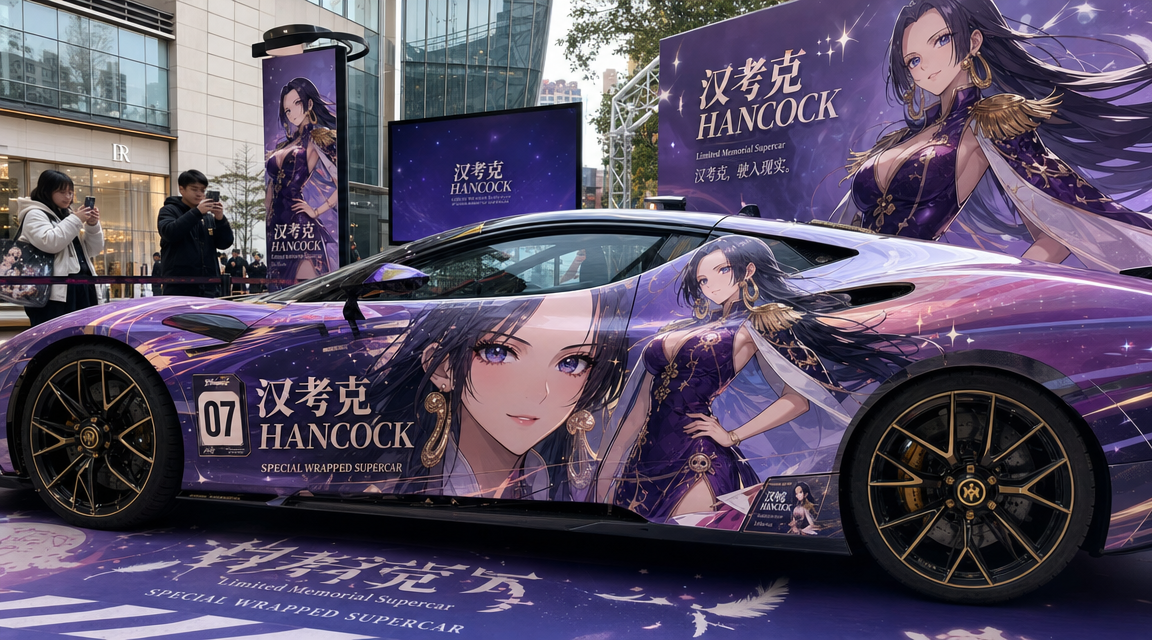 Boa Hancock Memorial Supercar Collaboration