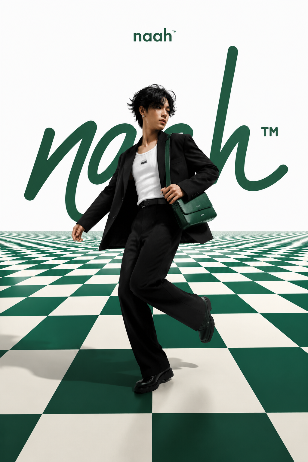 Campagne de mode en damier naah™