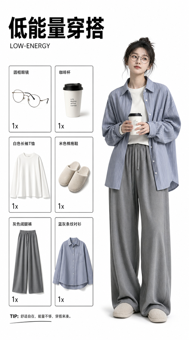 LOW-ENERGY Minimal Outfit Guide