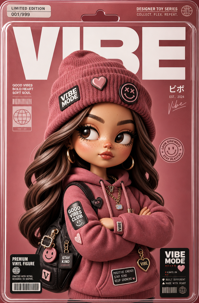 Premium Designer Art Toy Portrait