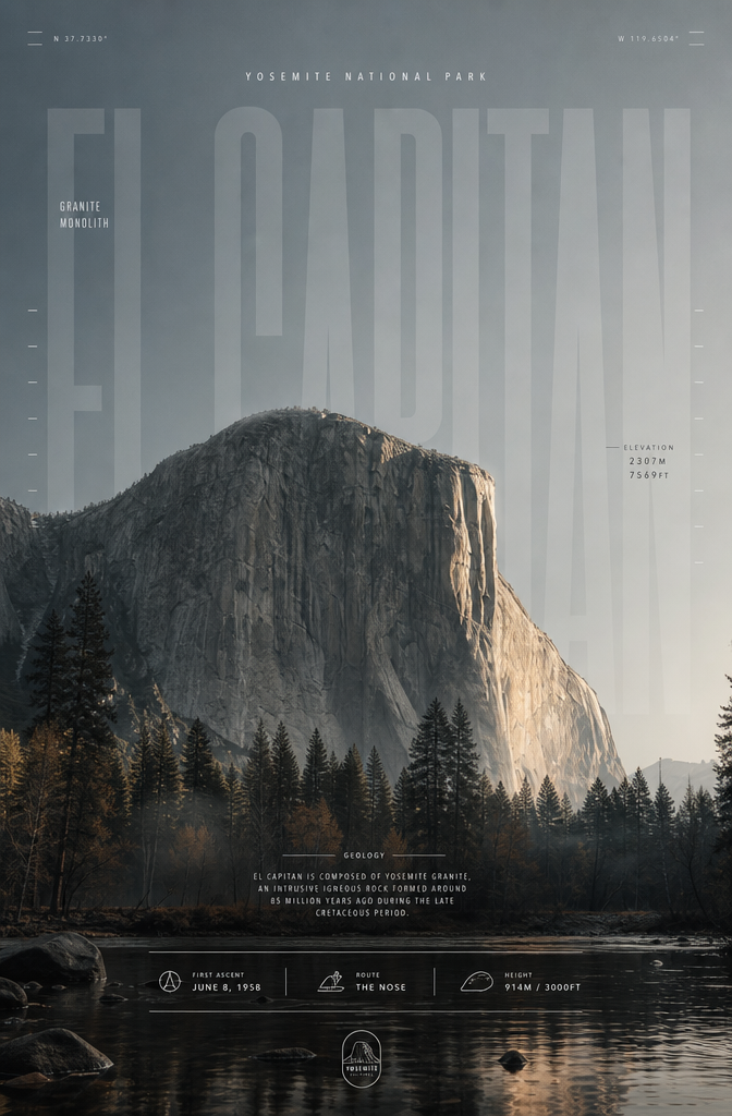 Cinematic Location Travel Poster Template