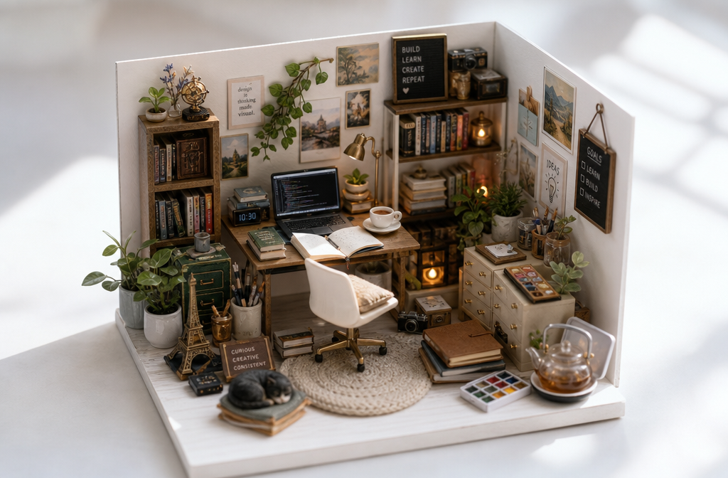 Personal Favorites Miniature Diorama Template