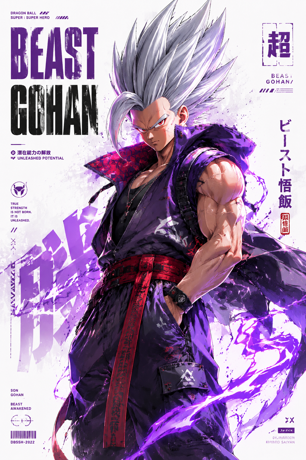 Beast Gohan Collector-Edition Poster