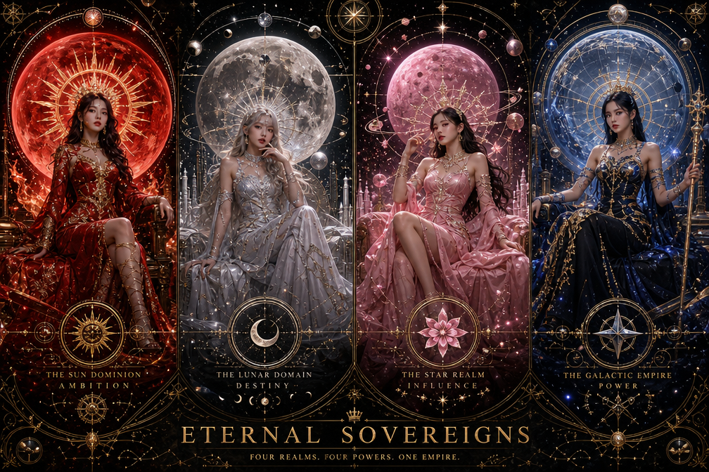 Four Cosmic Goddess Kingdoms