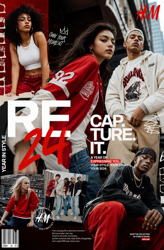 H&M Youth Fashion Campaign Template