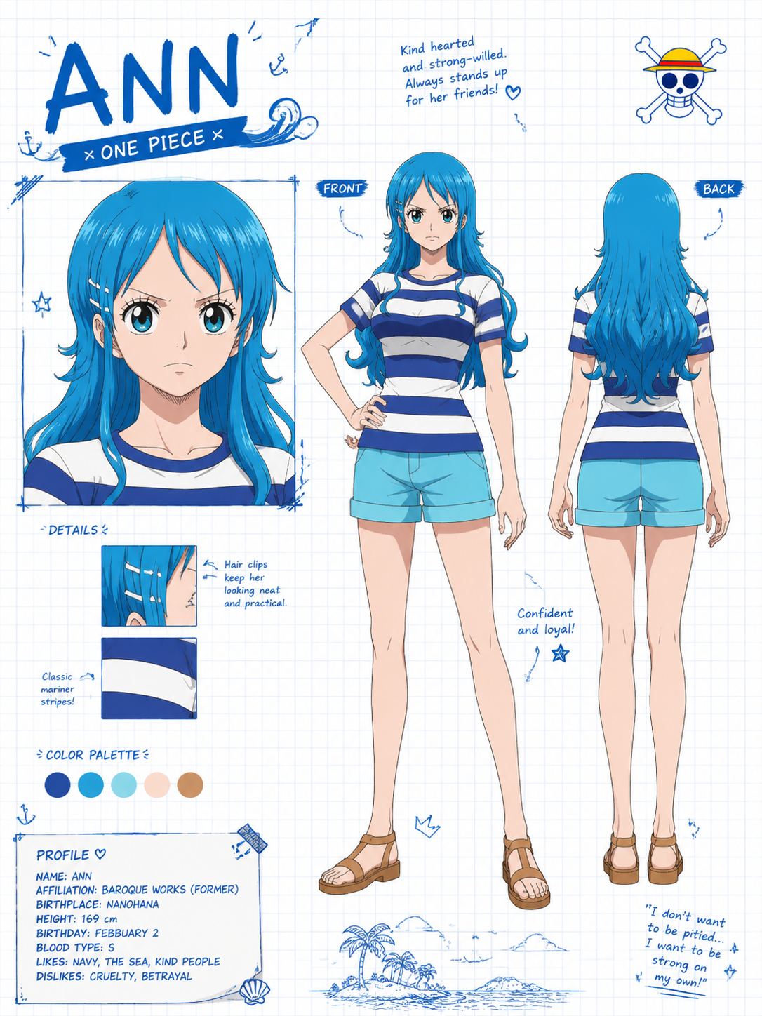 Long-Haired Ann Character Sheet