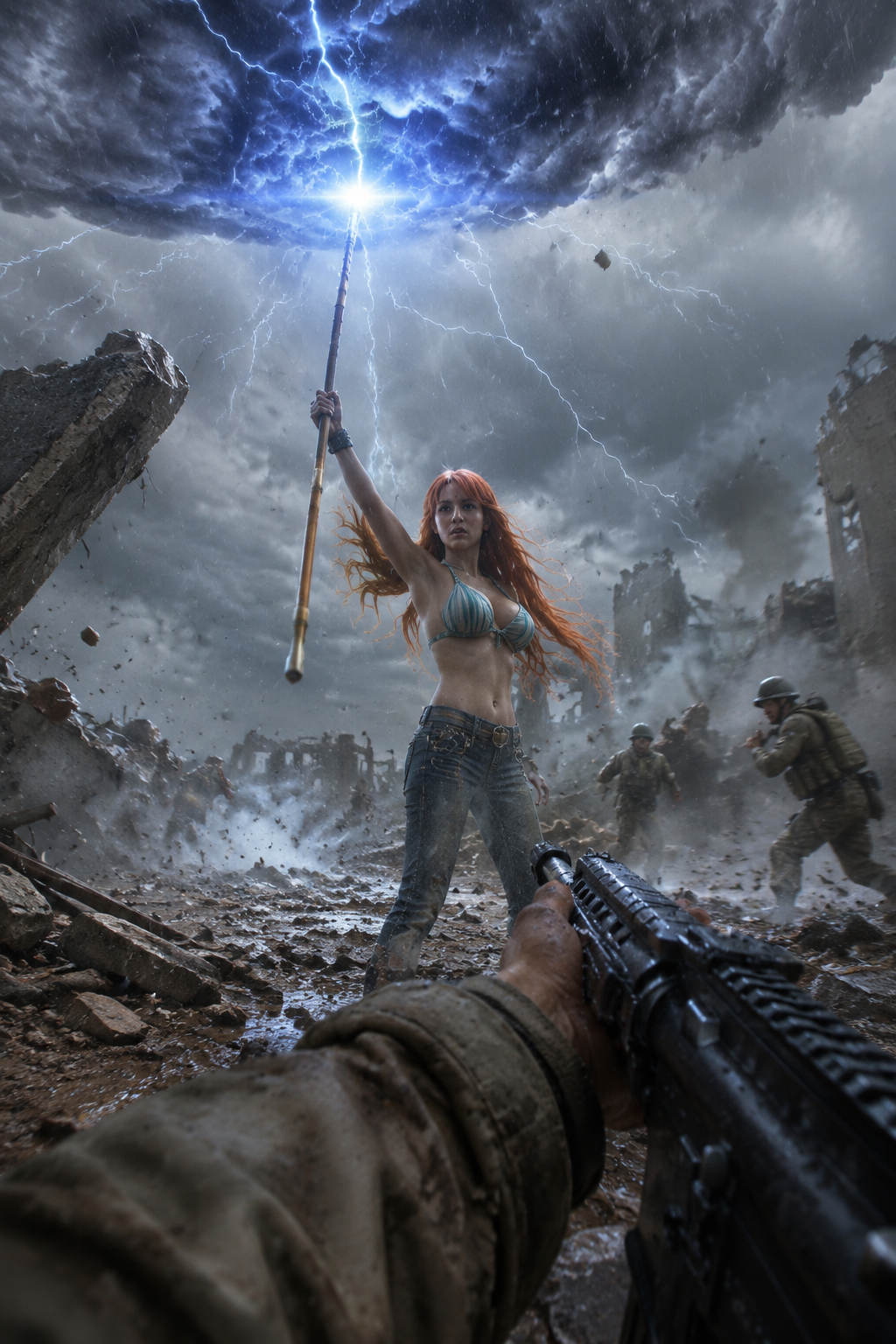 Nami's Storm on the Battlefield