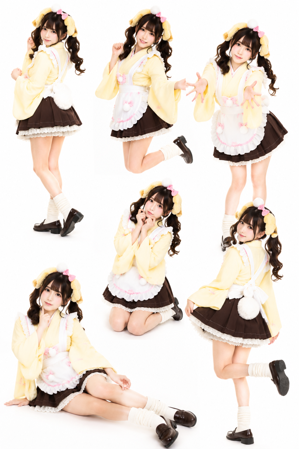 Animal-Themed Maid Cosplay Lookbook