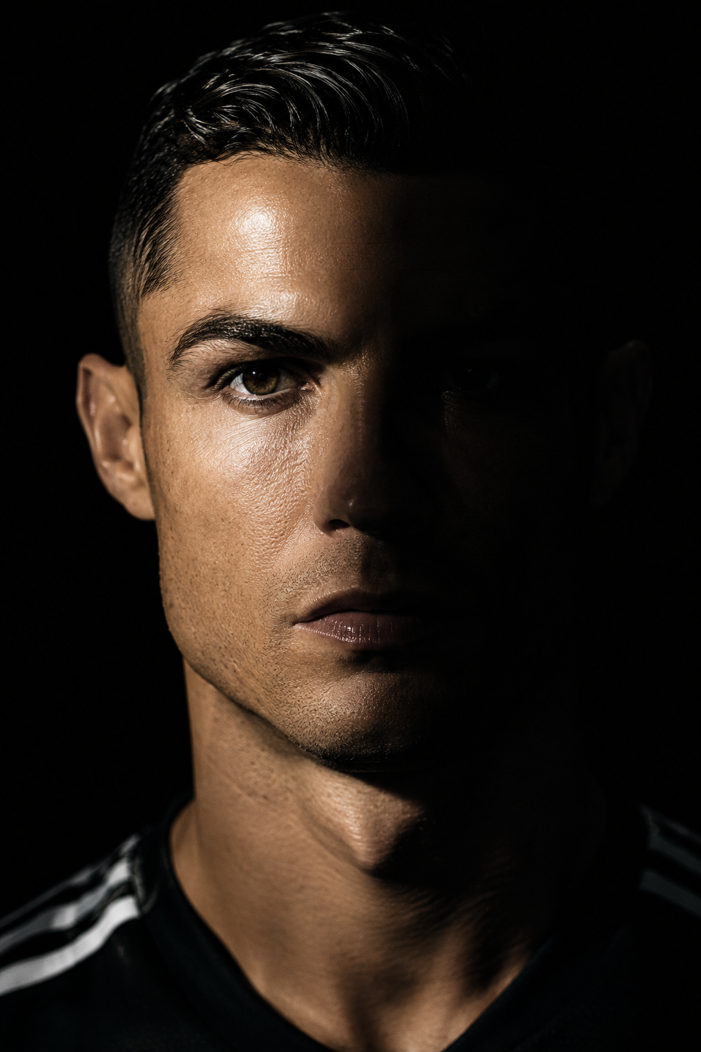 Cristiano Ronaldo in Keyhole Light