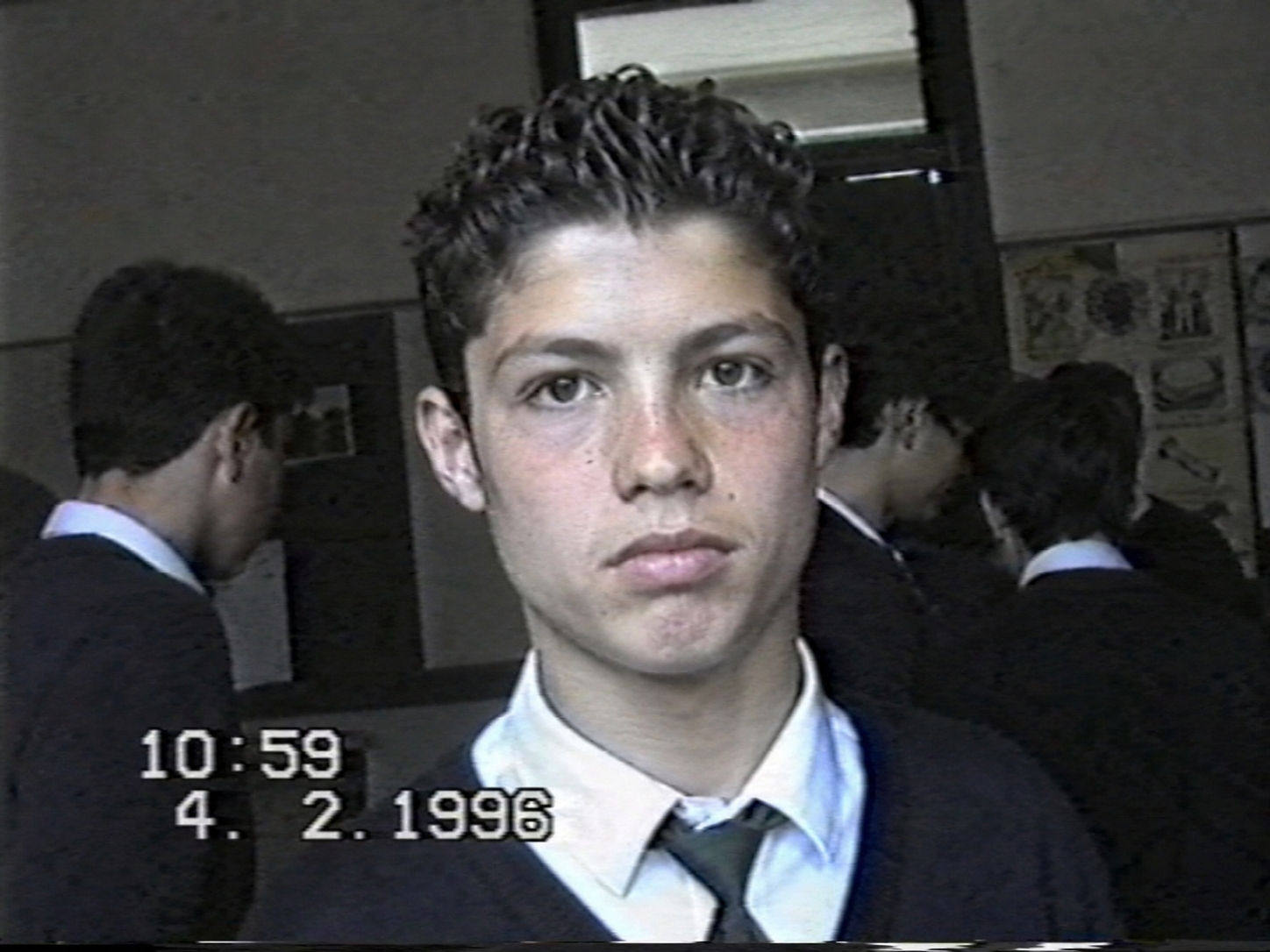 Cristiano Ronaldo sur une VHS scolaire de 1996