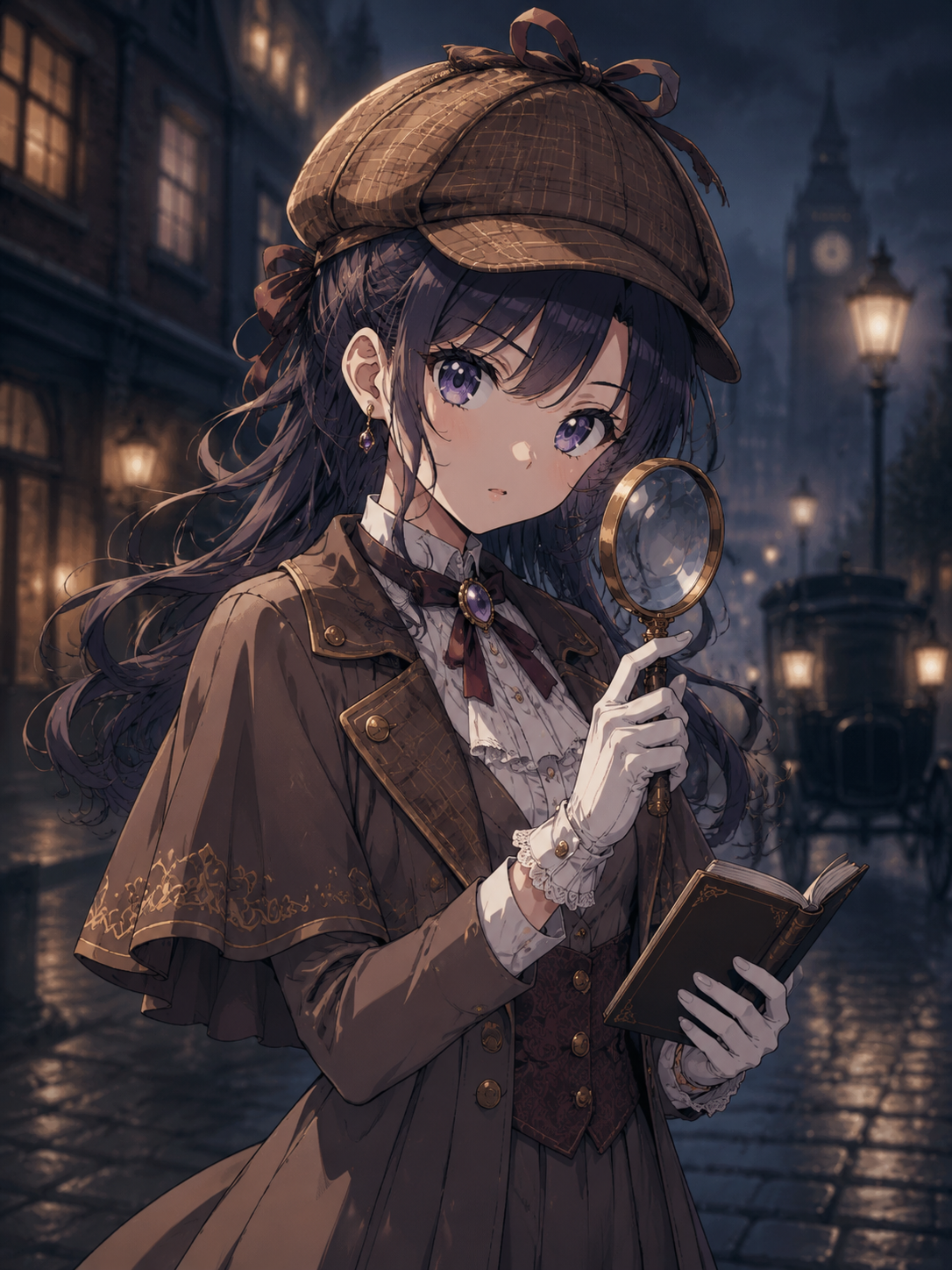 Victorian Detective Anime Heroine