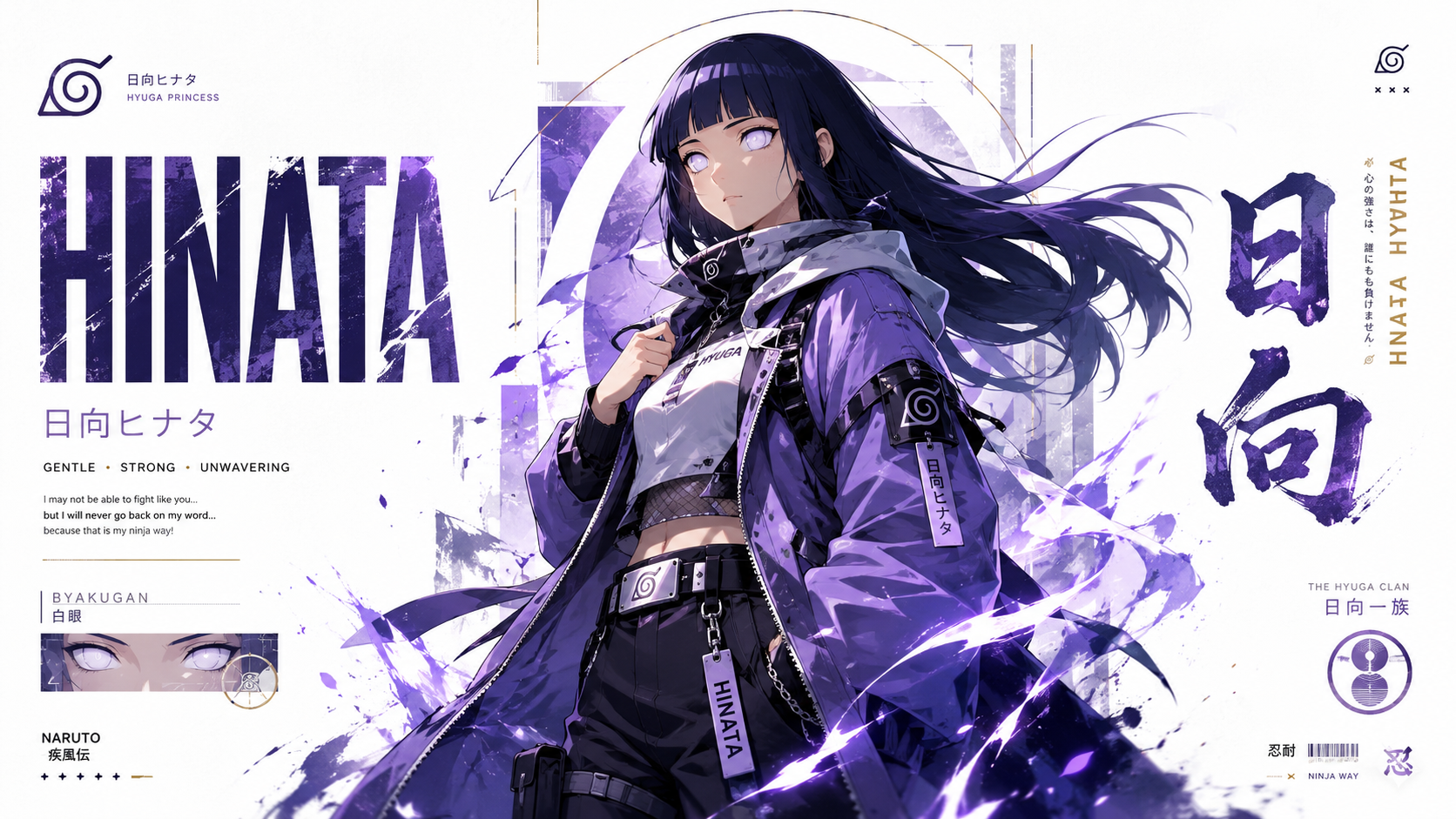Hinata Premium Collector Poster