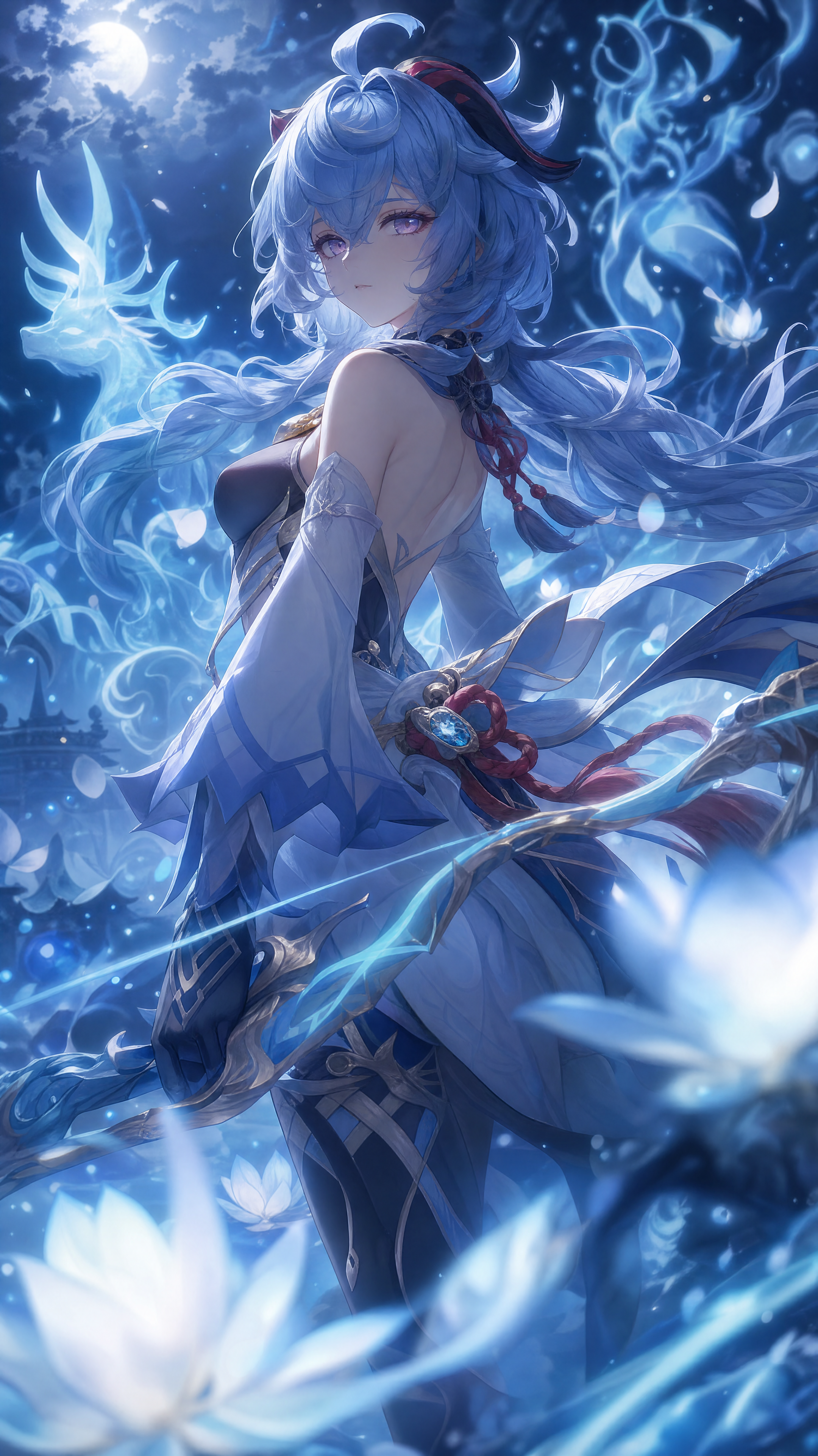 Ganyu in a Living Character-Themed World