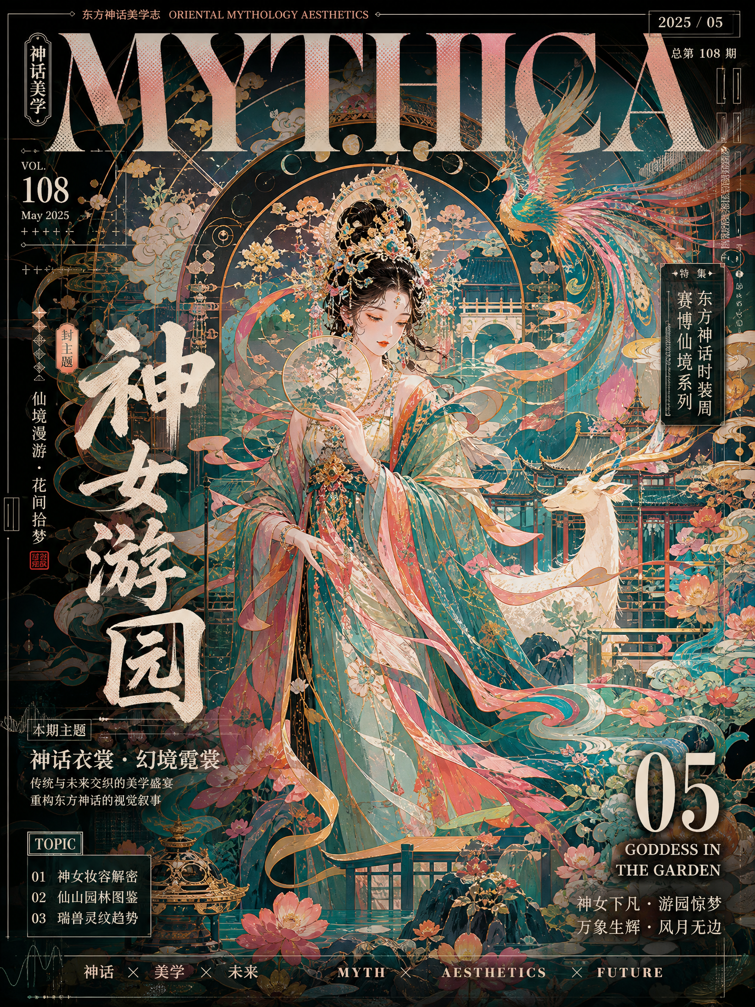 Goddess in the Garden Maximalist Cover