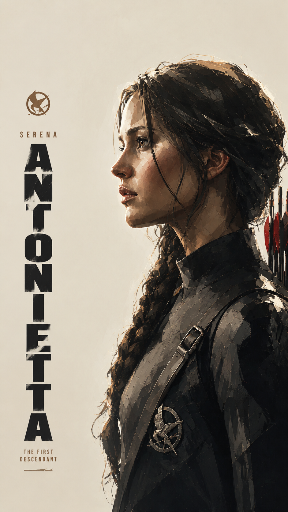 Serena Antonietta Cinematic Side Profile