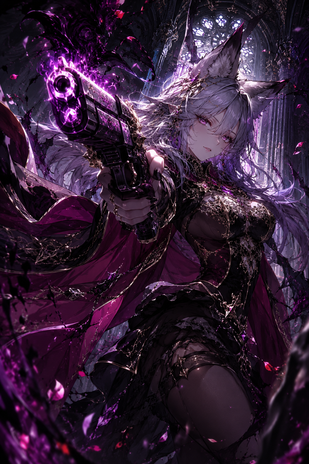 Dark Fantasy Xiangyue Fox Key Art