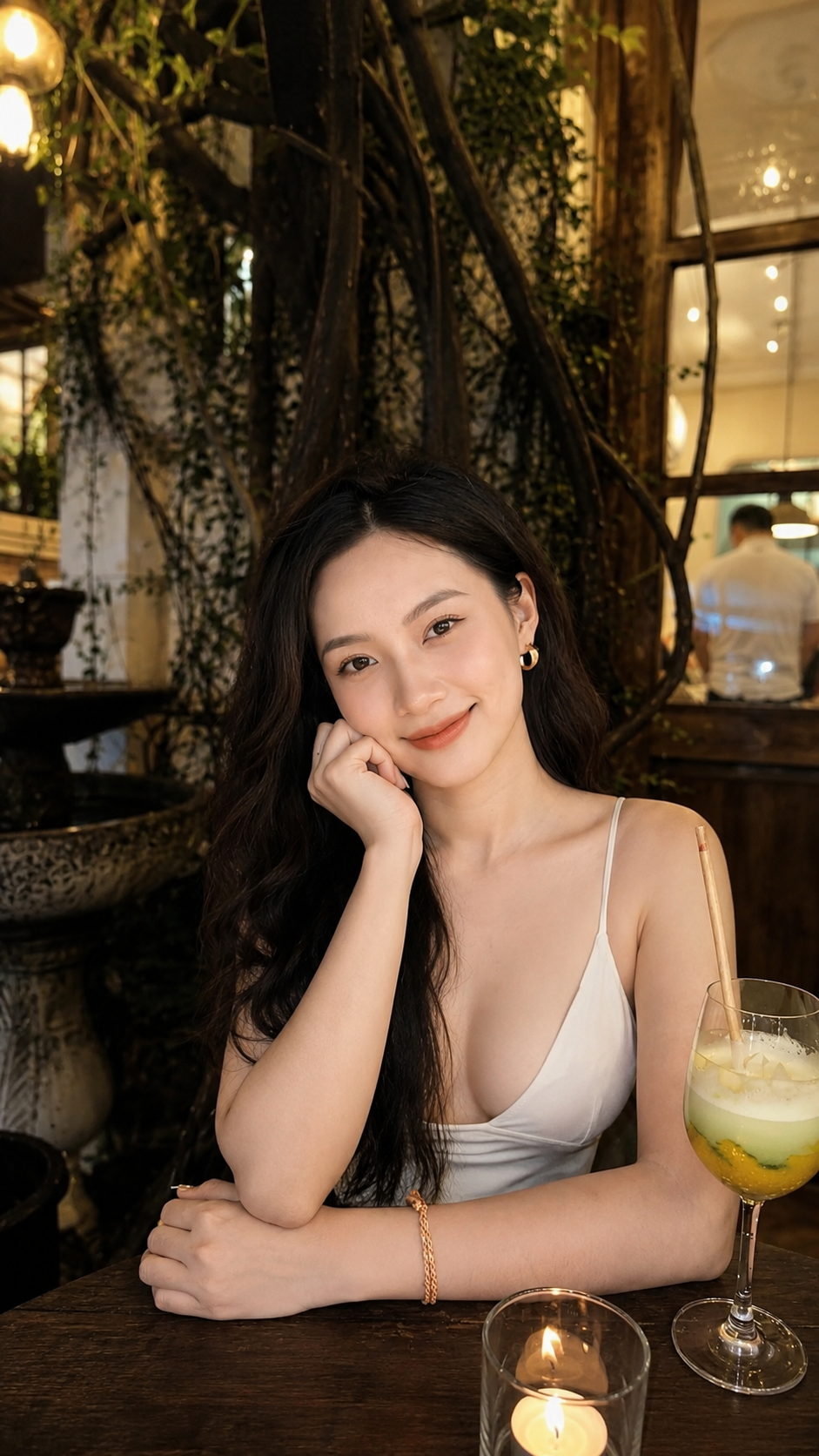 Gentle Smile Portrait Identity Edit