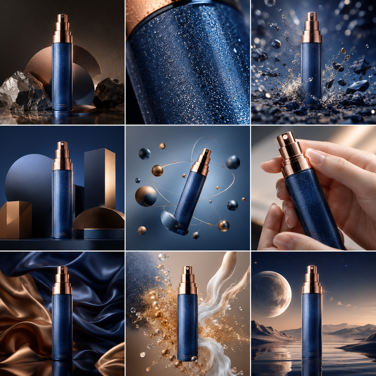 Nine-Concept Premium Product Contact Sheet