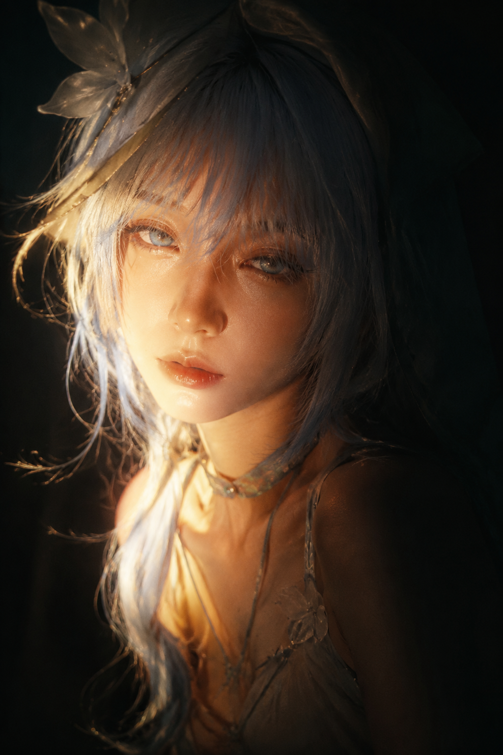 Warm Film Portrait of Shorekeeper Cosplay