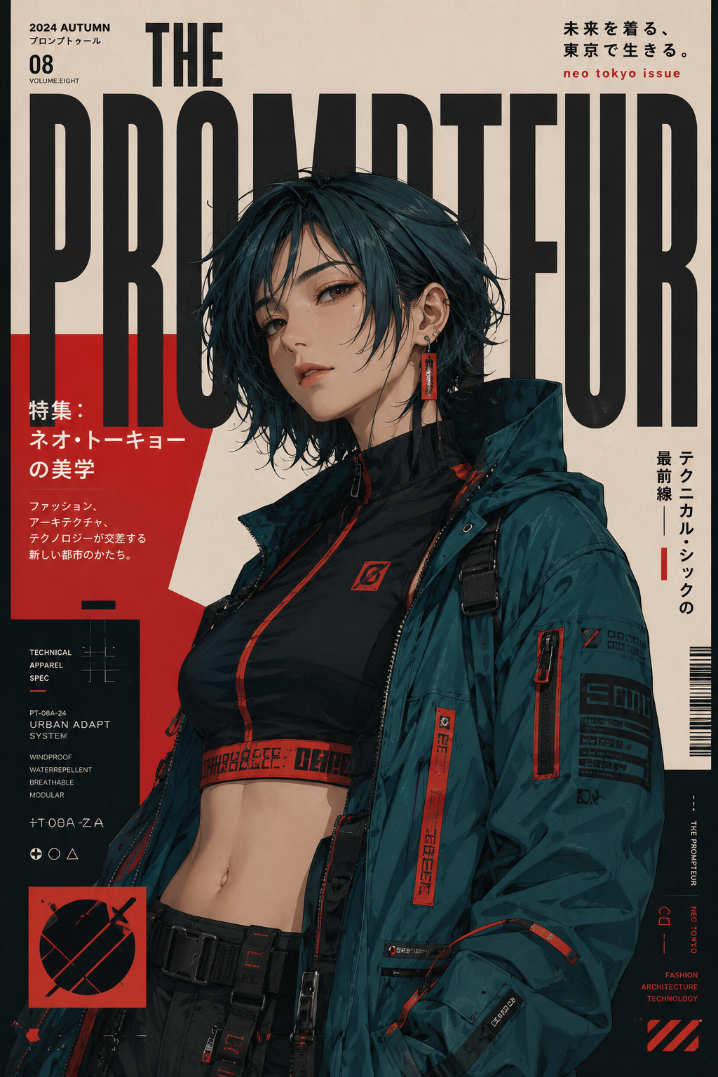 Couverture mode Neo Tokyo : The Prompteur