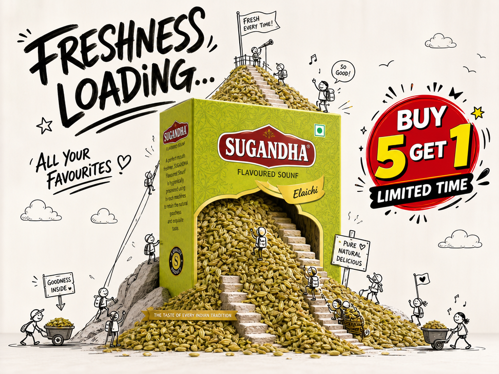 Sugandha Flavoured Fennel Product Poster