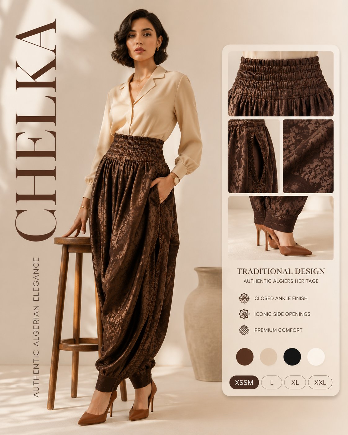 Algerian Chelka Fashion Editorial