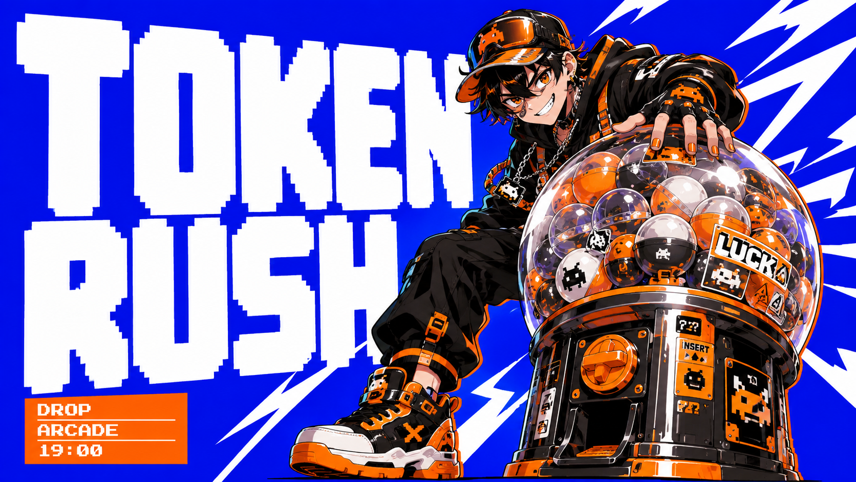 Cobalt Manga Action Poster Template